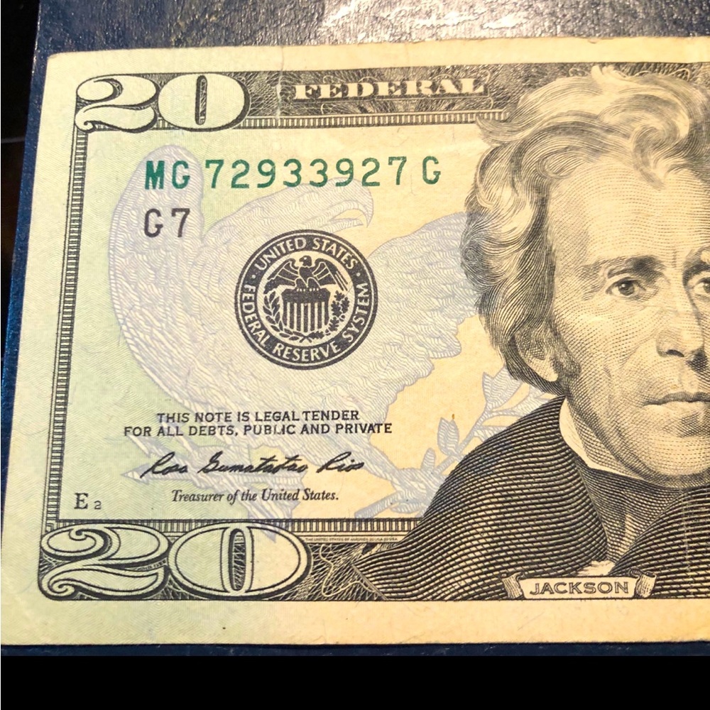 Fancy Serial Number TRUE Radar Note